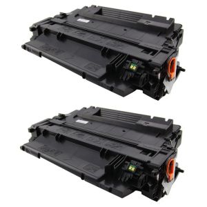 Toner HP CE255XD (55X), dvojbalenie, čierna (black), alternatívny