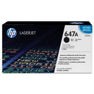 Toner HP CE260A (647A), čierna (black), originál