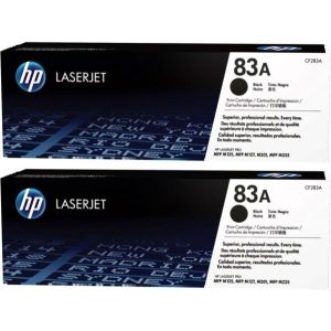 Toner HP CF283AD (83A), dvojbalenie, čierna (black), originál