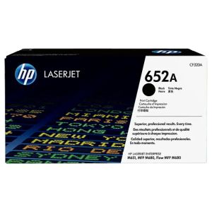 Toner HP 652A, CF320A, čierna (black), originál