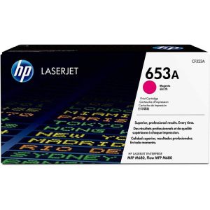 Toner HP 653A, CF323A, purpurová (magenta), originál