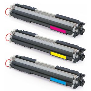 Toner HP CF341A (126A), trojbalenie, multipack, alternatívny