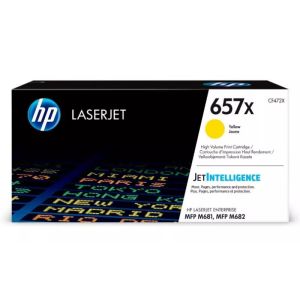 Toner HP 657X, CF472X, žltá (yellow), originál