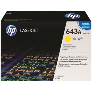 Toner HP Q5952A (643A), žltá (yellow), originál