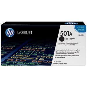 Toner HP Q6470A (501A), čierna (black), originál