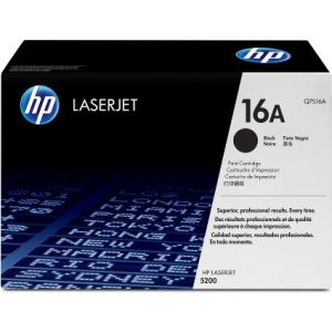 Toner HP Q7516A (16A), čierna (black), originál