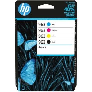 Cartridge HP 963, 6ZC70AE, CMYK, štvorbalenie, multipack, originál