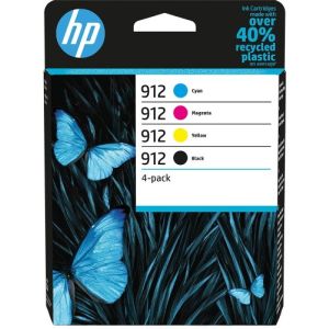 Cartridge HP 912, 6ZC74AE, CMYK, štvorbalenie, multipack, originál