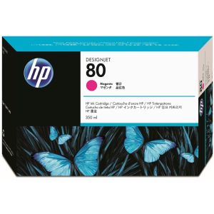 Cartridge HP 80 XL (C4847A), purpurová (magenta), originál