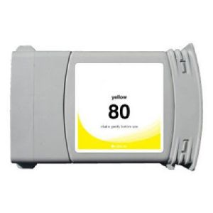 Cartridge HP 80 XL (C4848A), žltá (yellow), alternatívny