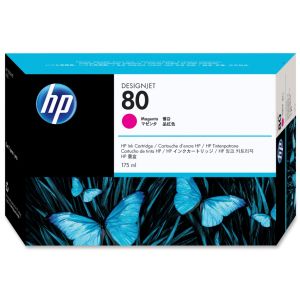 Cartridge HP 80 (C4874A), purpurová (magenta), originál