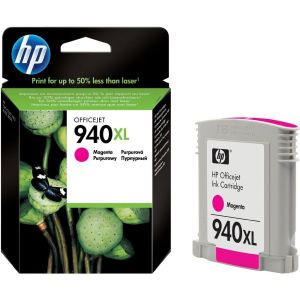 Cartridge HP 940 XL (C4908AE), purpurová (magenta), originál