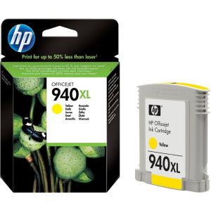 Cartridge HP 940 XL (C4909AE), žltá (yellow), originál