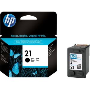 Cartridge HP 21 (C9351AE), čierna (black), originál