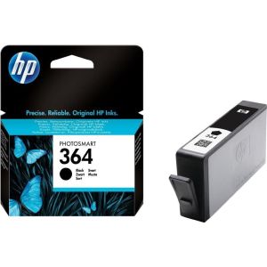 Cartridge HP 364 (CB316EE), čierna (black), originál