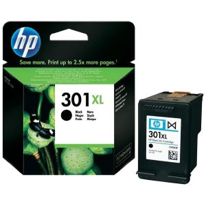 Cartridge HP 301 XL (CH563EE), čierna (black), originál