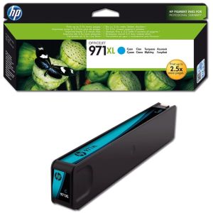 Cartridge HP 971 XL (CN626AE), azúrová (cyan), originál