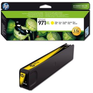 Cartridge HP 971 XL (CN628AE), žltá (yellow), originál