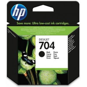 Cartridge HP 704, CN692AE, čierna (black), originál