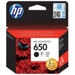 Cartridge HP 650 (CZ101AE), čierna (black), originál