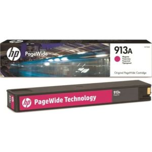 Cartridge HP 913A, F6T78AE, purpurová (magenta), originál