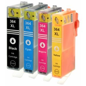 Cartridge HP 364 XL (J3M83AE) CMYK, štvorbalenie, multipack, alternatívny