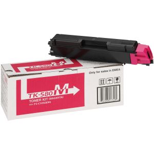 Toner Kyocera TK-580M, purpurová (magenta), originál