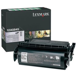 Toner Lexmark 12A5845 (T610, T612, T614), čierna (black), originál