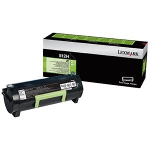 Toner Lexmark 512H, 51F2H00 (MS312, MS415), čierna (black), originál