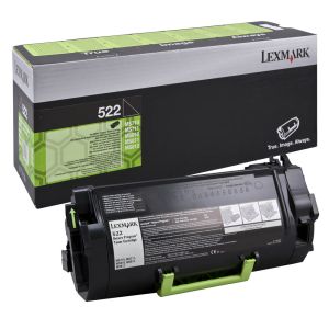 Toner Lexmark 522, 52D2000 (MS810, MS811, MS812), čierna (black), originál