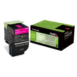 Toner Lexmark 702M, 70C20M0 (CS310, CS410, CS510), purpurová (magenta), originál