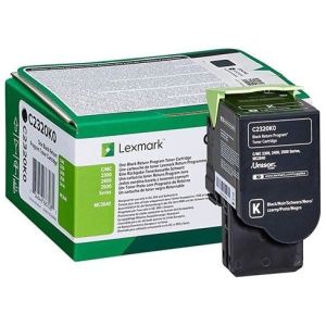 Toner Lexmark C2320K0 (MC2640, C2535, C2425, MC2425, MC2535), čierna (black), originál