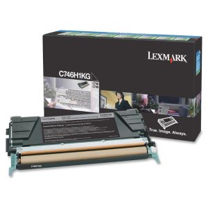 Toner Lexmark C746H1KG (C746, C748), čierna (black), originál