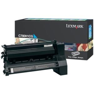 Toner Lexmark C780H1CG (C780, C782, X782), azúrová (cyan), originál