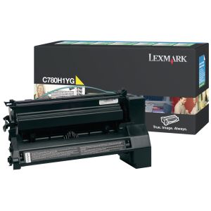 Toner Lexmark C780H1YG (C780, C782, X782), žltá (yellow), originál