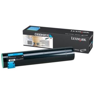 Toner Lexmark C930H2CG (C935), azúrová (cyan), originál