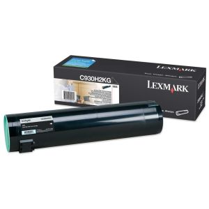 Toner Lexmark C930H2KG (C935), čierna (black), originál