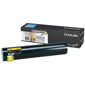 Toner Lexmark C930H2YG (C935), žltá (yellow), originál