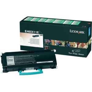 Toner Lexmark E460X11E (E460), čierna (black), originál