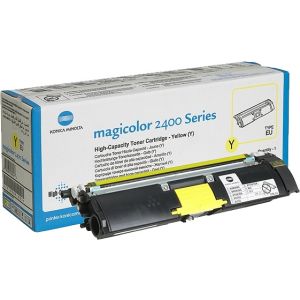 Toner Konica Minolta A00W132, 1710589005 (MagiColor 2400, 2500), žltá (yellow), originál