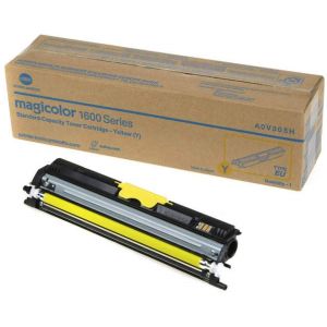 Toner Konica Minolta A0V305H (1600, 1650, 1680, 1690), žltá (yellow), originál