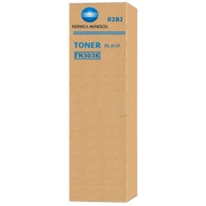 Toner Konica Minolta TN303B, 8937749, dvojbalenie, čierna (black), originál