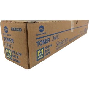 Toner Konica Minolta TN321Y, A33K250, žltá (yellow), originál