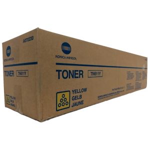 Toner Konica Minolta TN611Y, A070250, žltá (yellow), originál