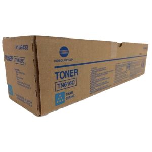 Toner Konica Minolta TN616C-L, A1U9452, azúrová (cyan), originál