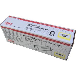 Toner OKI 42127454 (C5250, C5450, C5500, C5510, C5540), žltá (yellow), originál