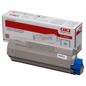 Toner OKI 45396203 (MC770, MC780), azúrová (cyan), originál