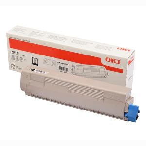 Toner OKI 46443104, C833, C843, čierna (black), originál