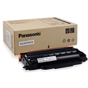 Toner Panasonic KX-FAT431, čierna (black), originál