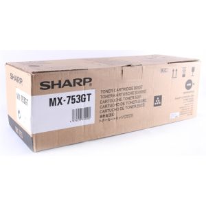 Toner Sharp MX-753GT, čierna (black), originál